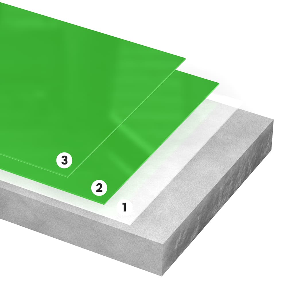 3-Schicht-Bodenbeschichtungspaket Epoxy Shop